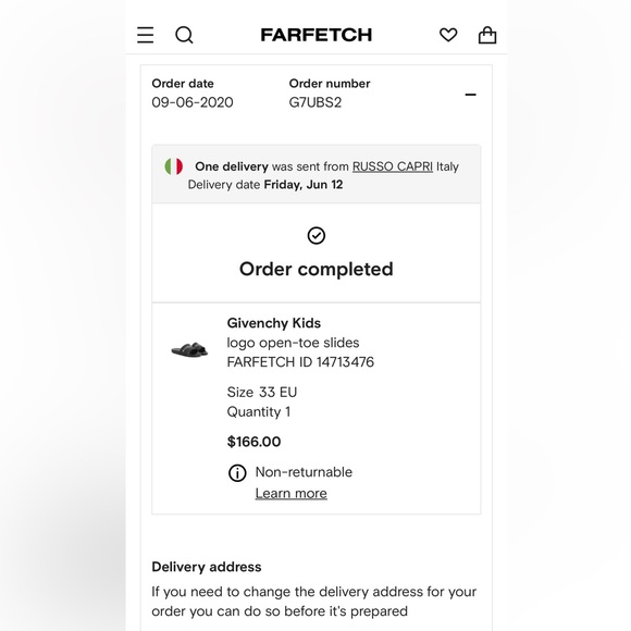 Givenchy kids slides 100% authentic purchased on farfetch w box and receipt - Picture 3 of 5